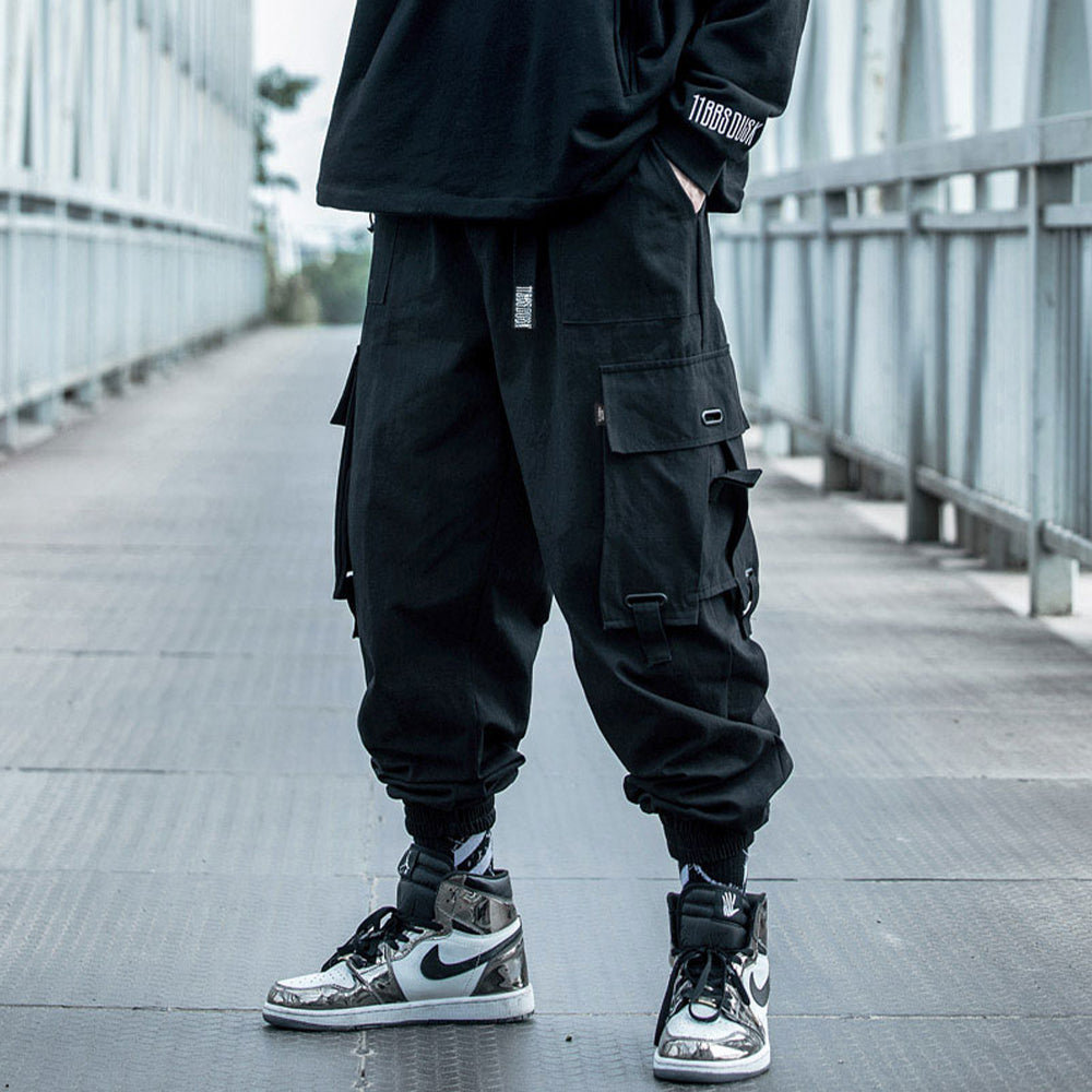 FUNCTIONAL HIP-HOP CASUAL MEN'S CARGO PANTS