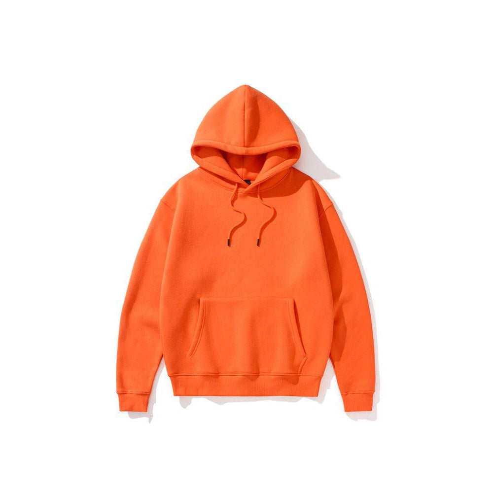 ULTRA-SOFT 360G FLEECE PURE COLOR COTTON HOODIE