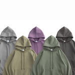 Load image into Gallery viewer, ULTRA-SOFT 360G FLEECE PURE COLOR COTTON HOODIE
