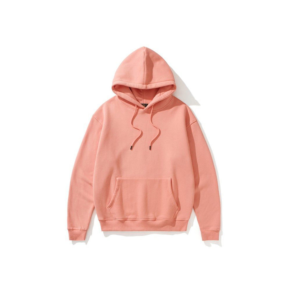 ULTRA-SOFT 360G FLEECE PURE COLOR COTTON HOODIE