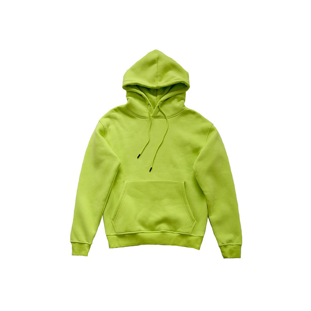 ULTRA-SOFT 360G FLEECE PURE COLOR COTTON HOODIE