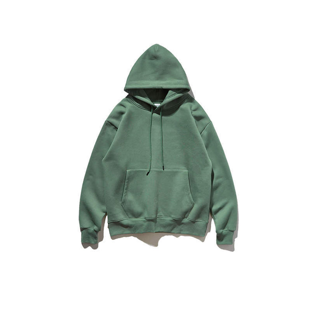 ULTRA-SOFT 360G FLEECE PURE COLOR COTTON HOODIE