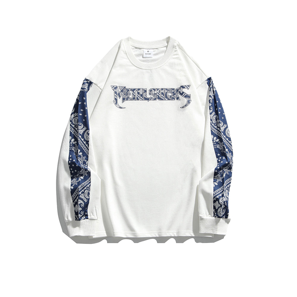 LEISURE LOOSE COUPLE LONG SLEEVE BLOUSE