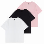 Load image into Gallery viewer, 3 PACK 200G PURE COTTON HALF-SLEEVES WITH DROPPED SHOULDER T-SHIRT
