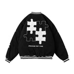 Load image into Gallery viewer, PUZZLES PRINTED BASEBALL JERSEY
