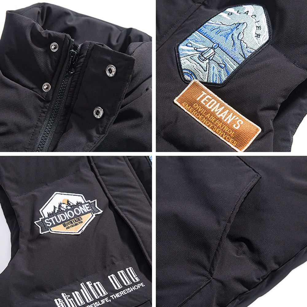 JAPANES VINTAGE EMBROIDERED COTTON VEST