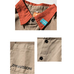 Load image into Gallery viewer, LOOSE CASUAL PATCHWORK SHIRT JACKET
