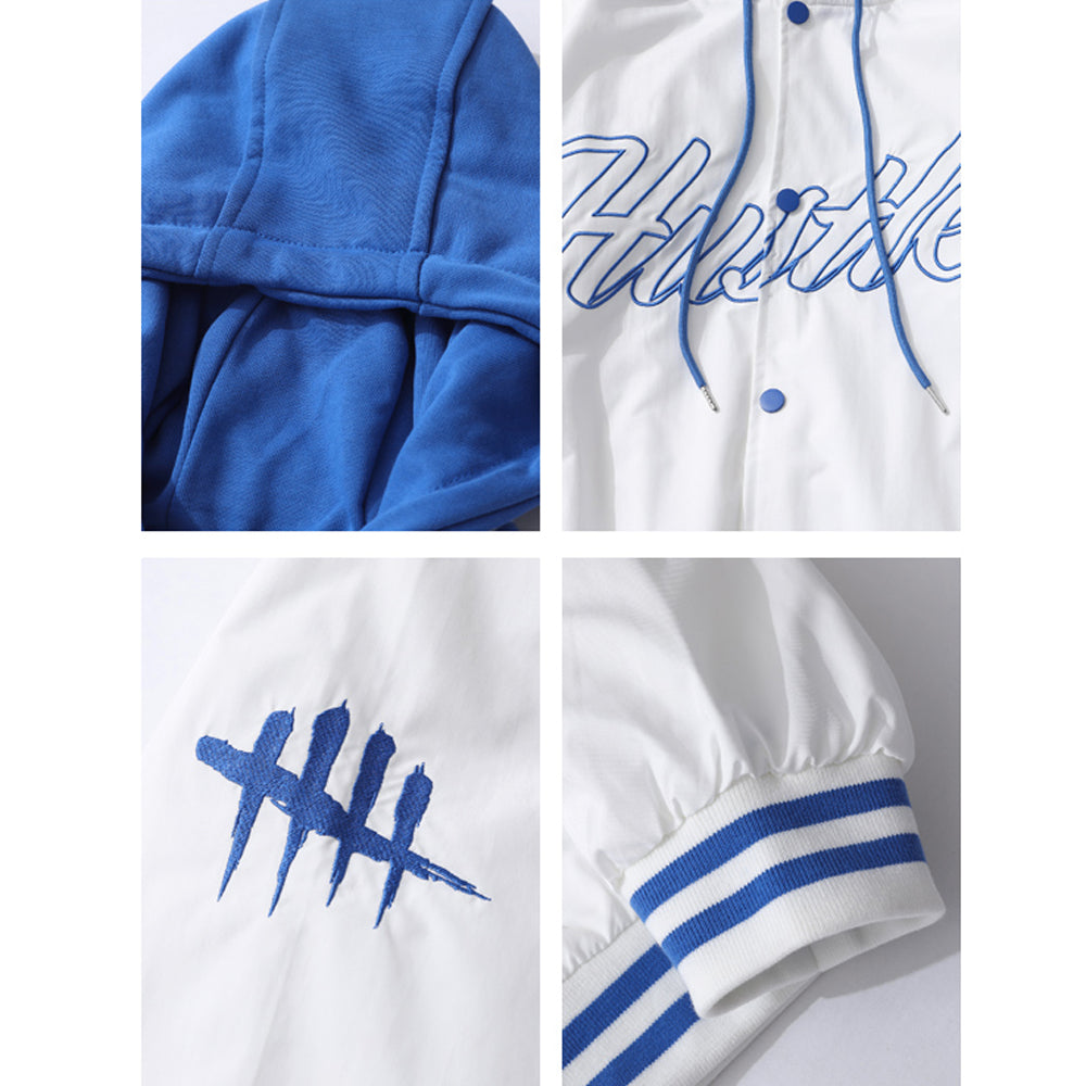 OVERSIZE HOODIED BASEBALL UNIFORM