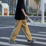 Load image into Gallery viewer, STRIGHT CARGO CROPPED TROUSERS
