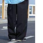 Load image into Gallery viewer, JAPANESE LOOSE-FITTING WIDE-LEG WITH STRAIGHT DRAPE CASUAL STREET TREND TROUSERS
