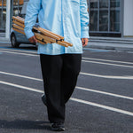 Load image into Gallery viewer, JAPANESE LOOSE-FITTING WIDE-LEG WITH STRAIGHT DRAPE CASUAL STREET TREND TROUSERS
