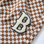 Load image into Gallery viewer, ALLOVER PLAID PATCHWORK SHORTS
