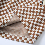 Load image into Gallery viewer, ALLOVER PLAID PATCHWORK SHORTS
