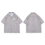 Load image into Gallery viewer, CHECKBOARD SPACE DISTORTION PHANTOM SHORT SLEEVES
