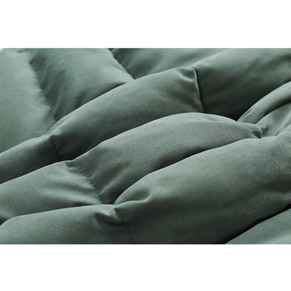 COLORBLOCK POCKET PUFFER VEST