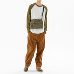 Load image into Gallery viewer, CREW-NECK RAGLAN 100% CUTTON RETRO COLOR CONTRAST LONG SLEEVES
