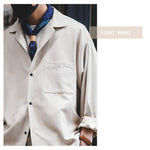 Load image into Gallery viewer, CUBAN COLLAR SUIT DESIGN GUAYABERA RETRO LONG-SLEEVED OUTFITS SHIRT
