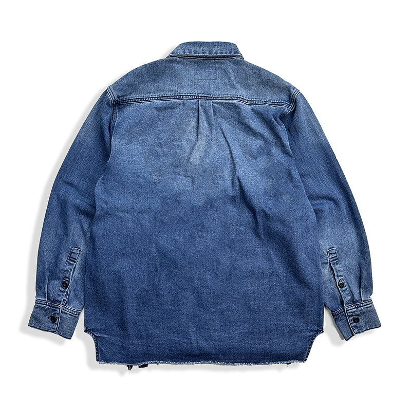 JAPANESE DENIM LONG SLEEVE SHIRT