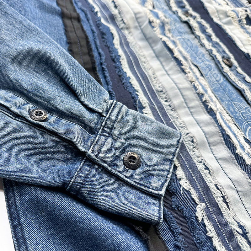 JAPANESE DENIM LONG SLEEVE SHIRT