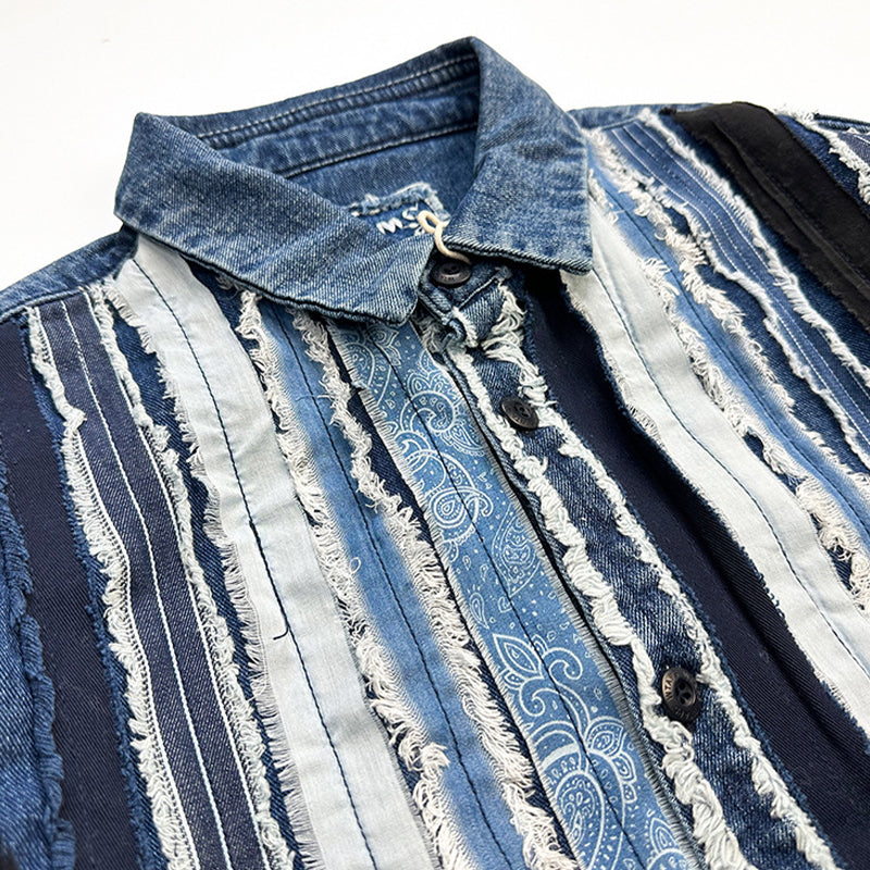 JAPANESE DENIM LONG SLEEVE SHIRT
