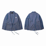 Load image into Gallery viewer, DISCOLORATION CARDIGAN ROBE KIMONO LOOSE JACKET
