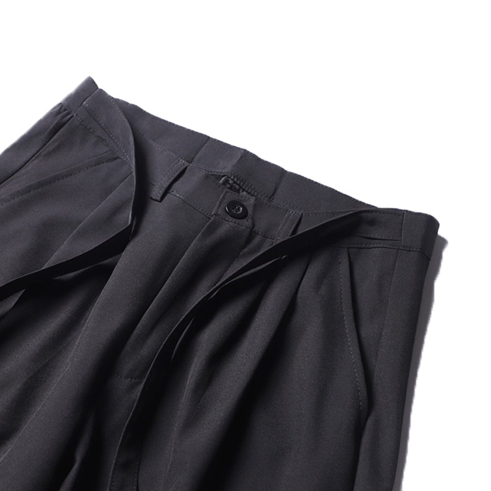 DRAPE COMFY SUIT STREETWEAR TROUSERS