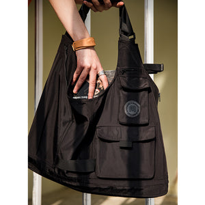 Convertible Vest-Bag Hybrid – Streetwear Utility Design – guochao3928
