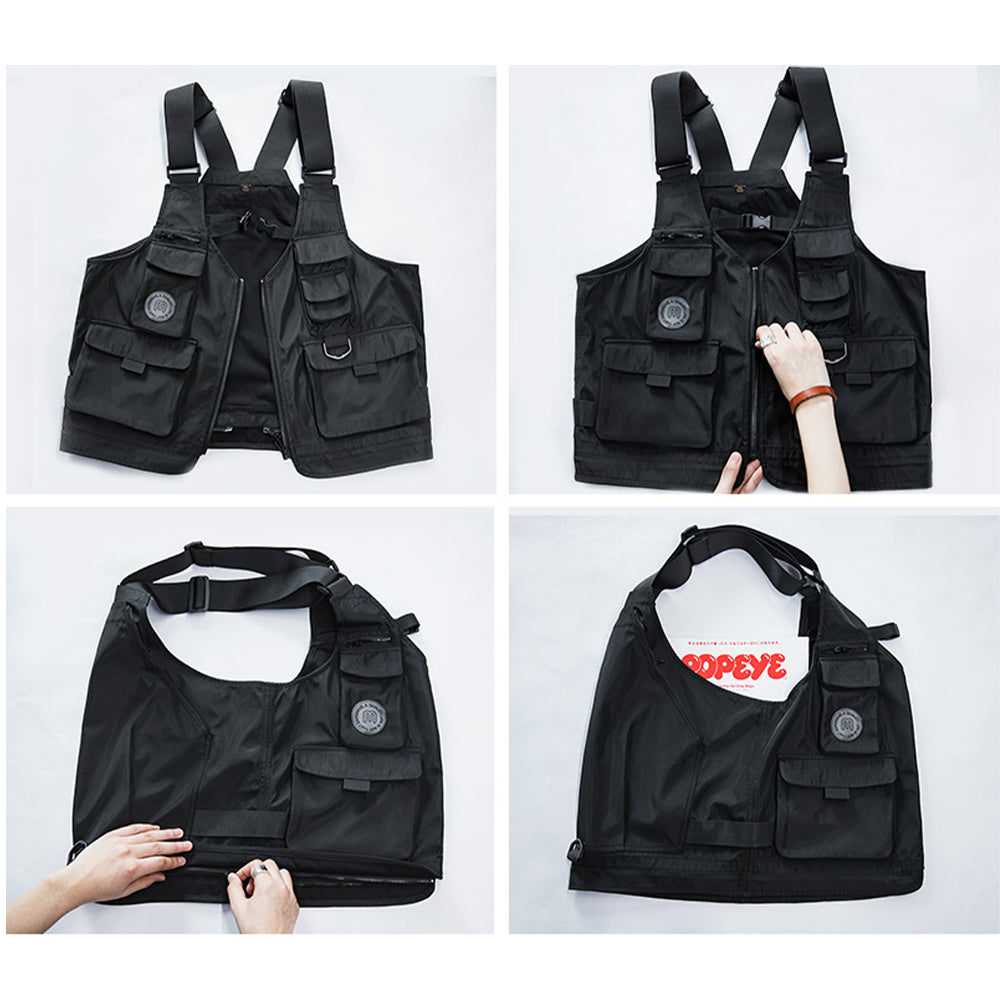 DUAL-USE SHOULDER BAG VEST