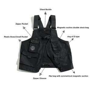 Convertible Vest-Bag Hybrid – Streetwear Utility Design – guochao3928