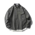 Load image into Gallery viewer, FAKE 2-PIECE RETRO SHIRT JACKET
