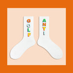 Load image into Gallery viewer, GOLF ANTI MEN&#39;S LETTER SKATEBOARD SOCKS
