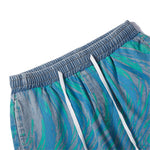 Load image into Gallery viewer, HARAJUKU TIE-DYE WASHED DENIM DRAWSTRING PANTS
