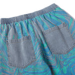 Load image into Gallery viewer, HARAJUKU TIE-DYE WASHED DENIM DRAWSTRING PANTS
