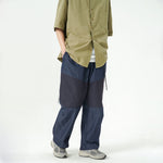 Load image into Gallery viewer, HAREM LOOSE COLOR MATCHING CARGO TROUSERS
