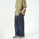 Load image into Gallery viewer, HAREM LOOSE COLOR MATCHING CARGO TROUSERS
