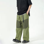 Load image into Gallery viewer, HAREM LOOSE COLOR MATCHING CARGO TROUSERS
