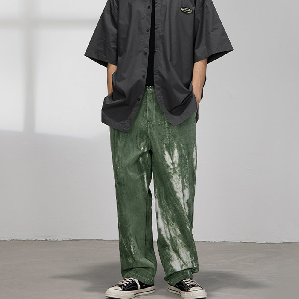 IRREGULAR TIE-DYED CASUAL PANTS ORIGINAL DESIGN