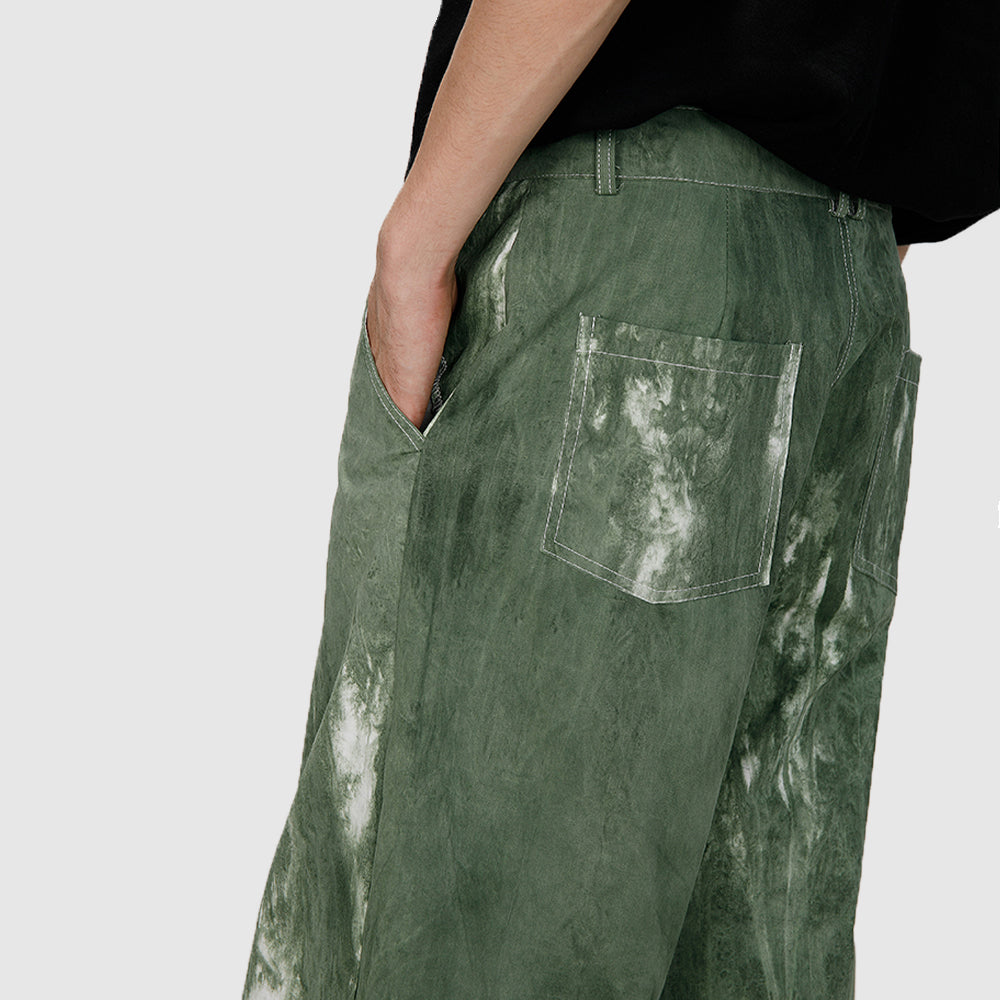IRREGULAR TIE-DYED CASUAL PANTS ORIGINAL DESIGN