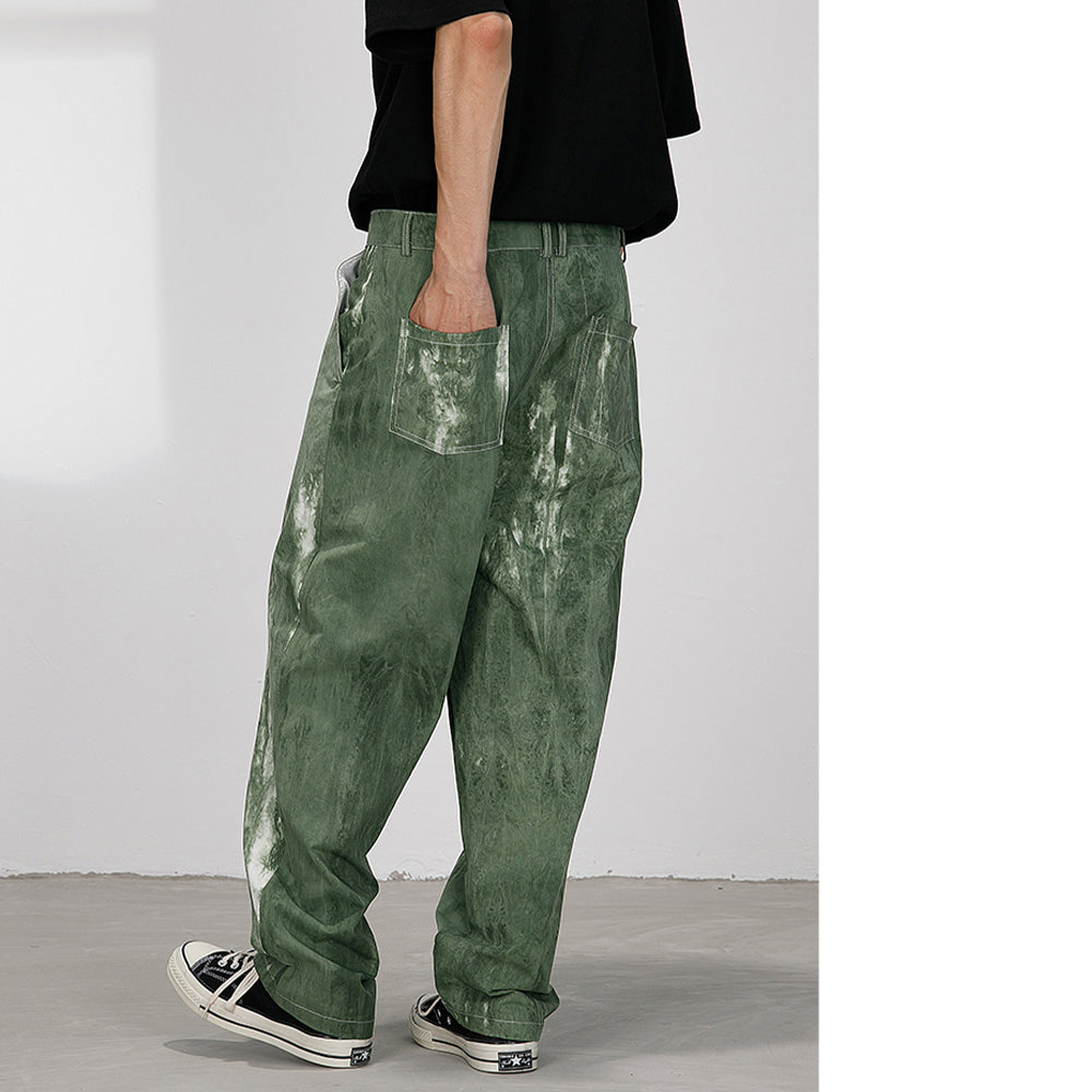 IRREGULAR TIE-DYED CASUAL PANTS ORIGINAL DESIGN