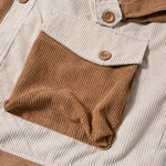 Load image into Gallery viewer, JAPANESE LAZY CORDUROY LAPEL JACKET
