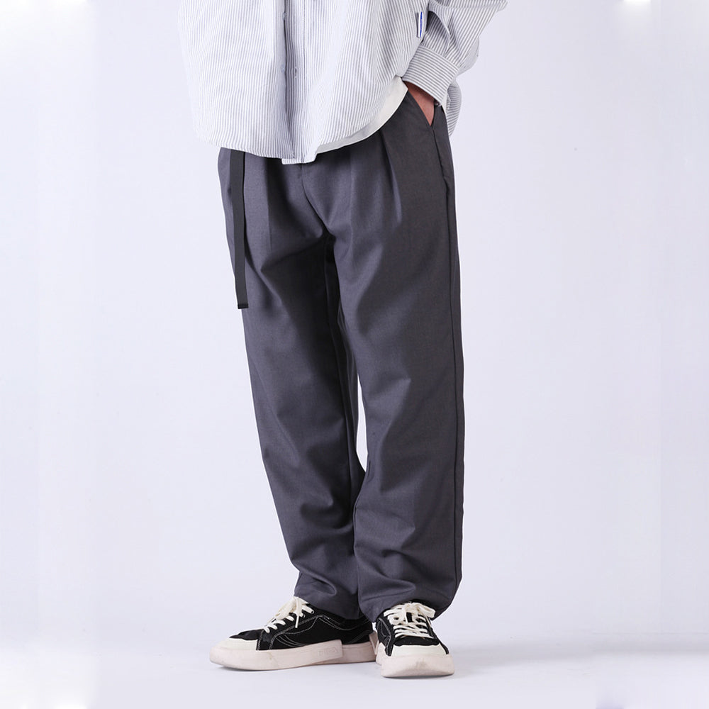 JAPANESE LOOSE RETRO STRAIGHT TROUSERS CASUAL PANTS