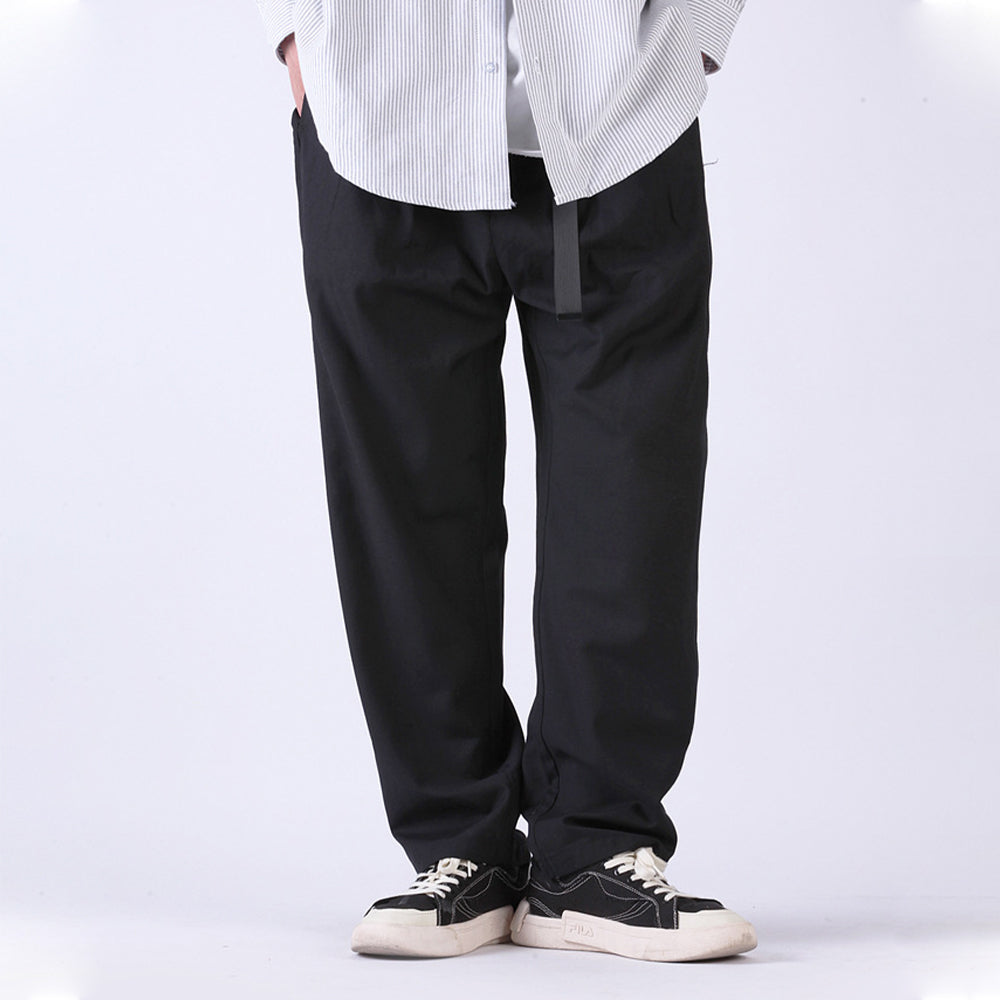 JAPANESE LOOSE RETRO STRAIGHT TROUSERS CASUAL PANTS