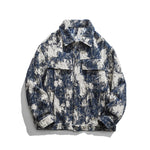 Load image into Gallery viewer, JAPANESE RETRO LAZY DENIM JACQUARD JACKET
