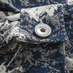Load image into Gallery viewer, JAPANESE RETRO LAZY DENIM JACQUARD JACKET
