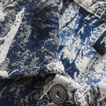 Load image into Gallery viewer, JAPANESE RETRO LAZY DENIM JACQUARD JACKET
