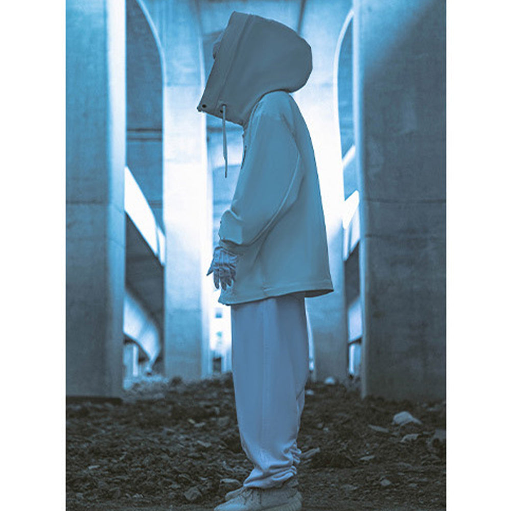 SAMURAI FUNCTIONAL COTTON HOODED WINDBREAKER