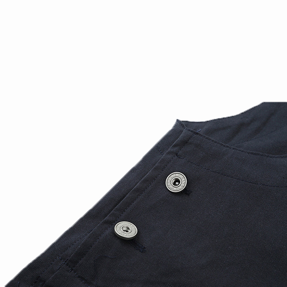 JAPANESE VINTAGE DESIGN CARGO VEST OVERALLS