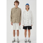 Load image into Gallery viewer, OXFORD LONGSLEEVE BUTTONDOWN SHIRT UNISEX MULTI-POCKET
