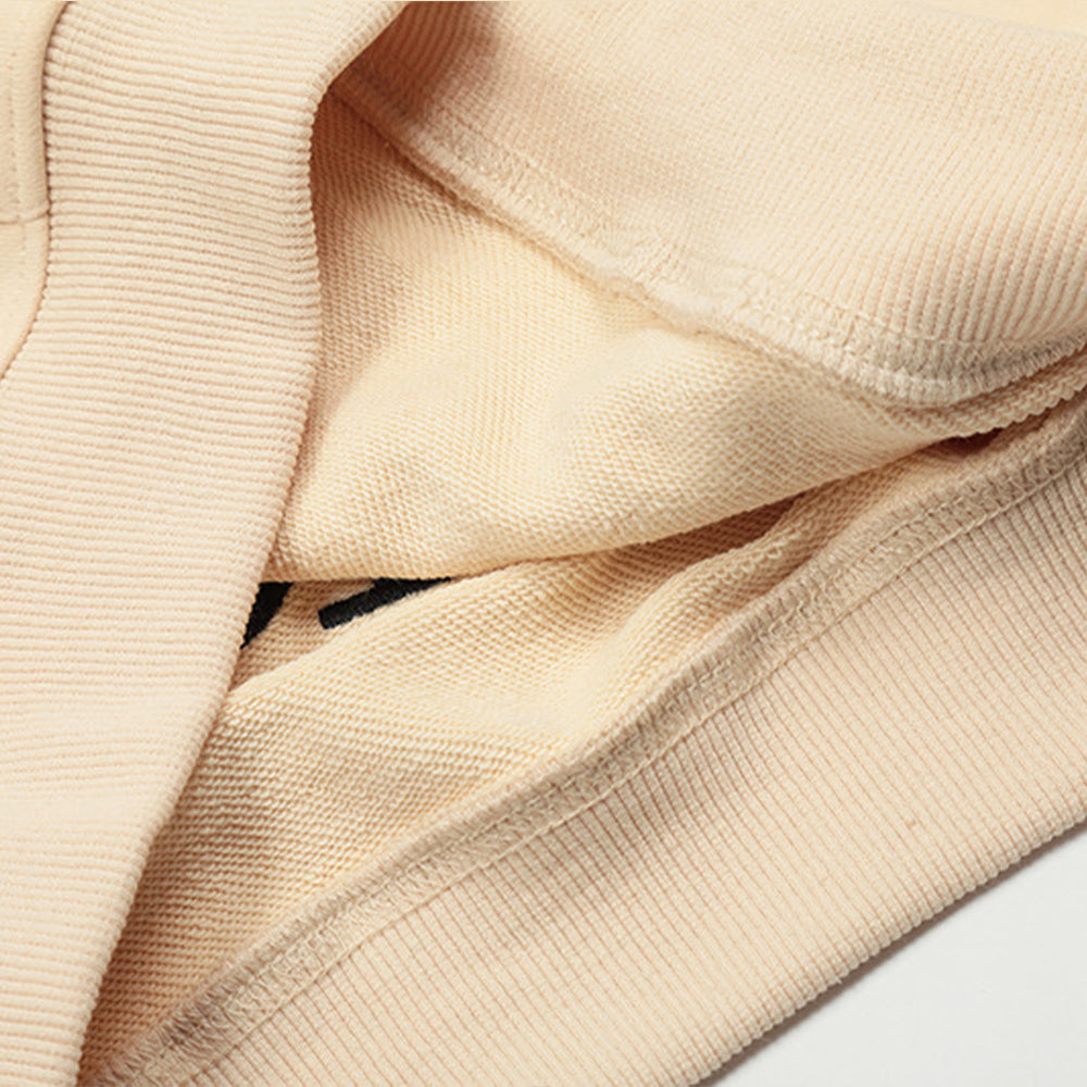 MOBIUS RING BLACK WORK HOODIE