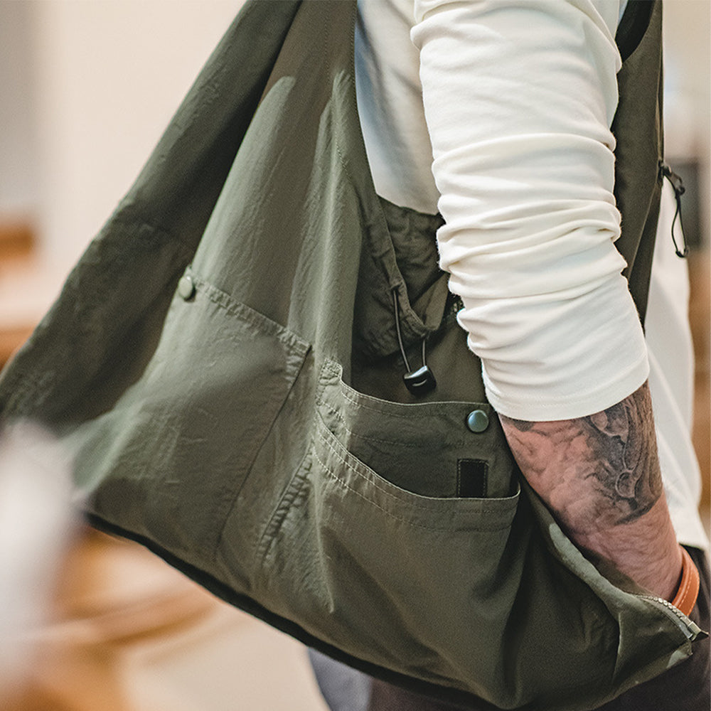 NYLON VEST BAG